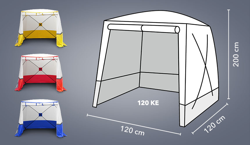 120 KE – dimensions