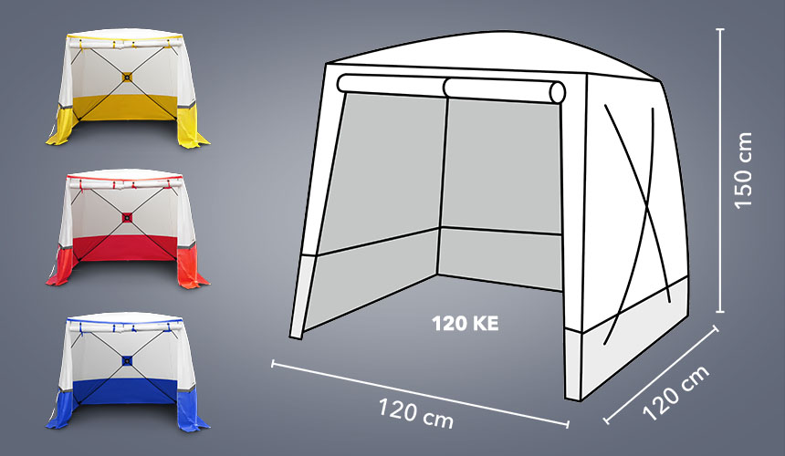 120 KE – dimensions