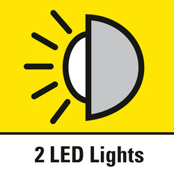 2 LED-Leuchten zur Punkt- und Flächenausleuchtung