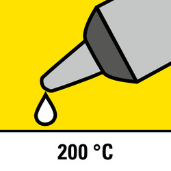 200 °C Schmelztemperatur