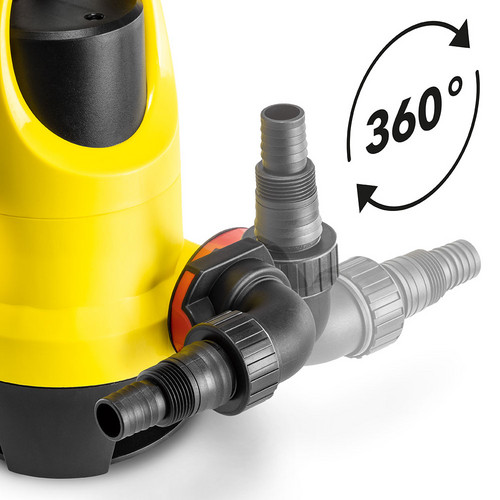 360° verstelbare haakse adapter