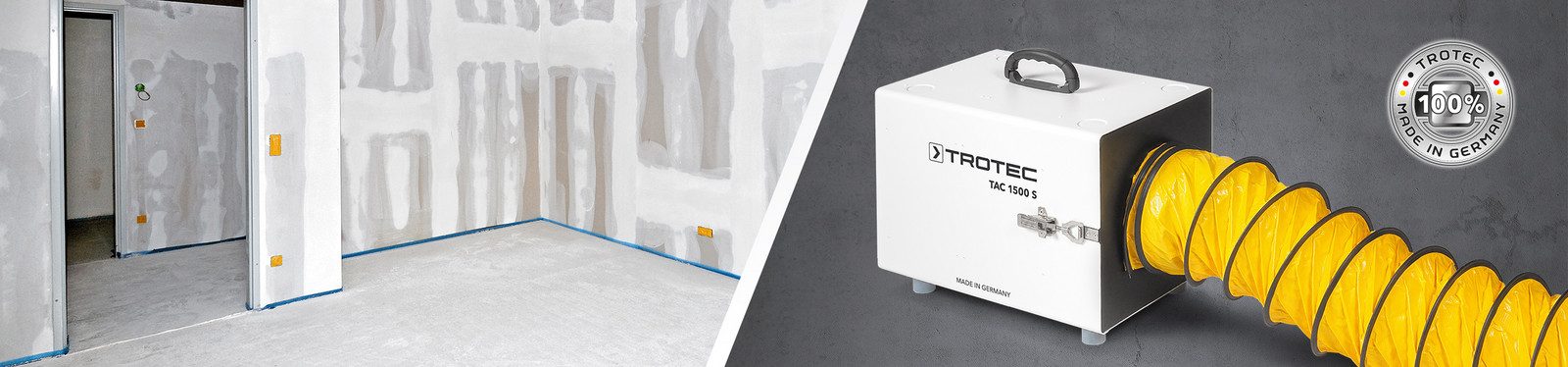 Air cleaner TAC 1500 S Air cleaner TAC 1500 S