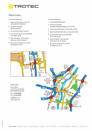 Anfahrt und Lageplan Trotec Frankreich, Sprache Französisch