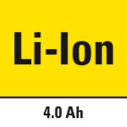 Batterie lithium-ions d’une capacité de 4 Ah Batterie lithium-ions d’une capacité de 4 Ah