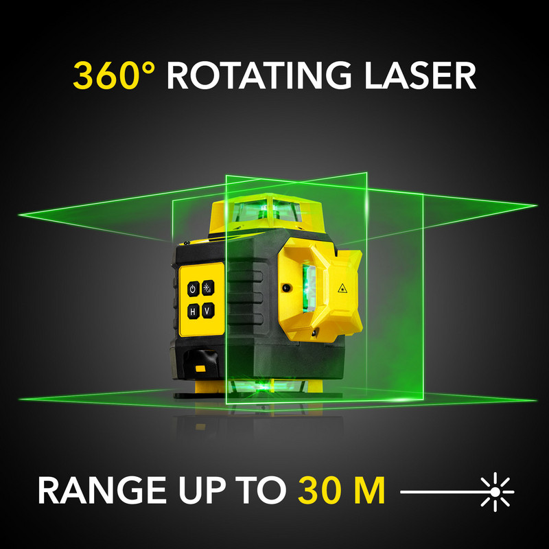 BD8A – 360° Laser bis zu 30 m Reichweite