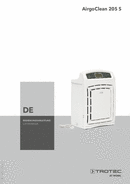 Bedienungsanleitung AirgoClean® 205 S (DE)