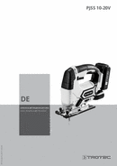 Bedienungsanleitung Akku-Pendelhubstichsäge PJSS 10-20V (DE)