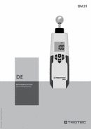 Bedienungsanleitung Feuchteindikator BM31 (DE)
