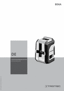 Bedienungsanleitung Kreuzlinienlaser BD6A (DE)