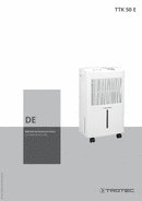 Bedienungsanleitung Luftentfeuchter TTK 50 E (DE)