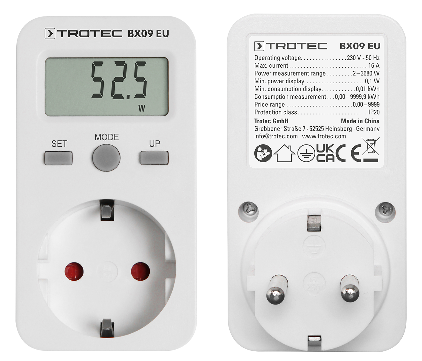 BX09 EU mit Stecker-Typ F