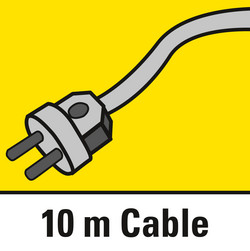 Câble de raccordement secteur de 10 mètres