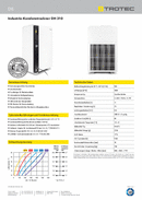 Datenblatt Industrie-Kondenstrockner DH 310 (DE)