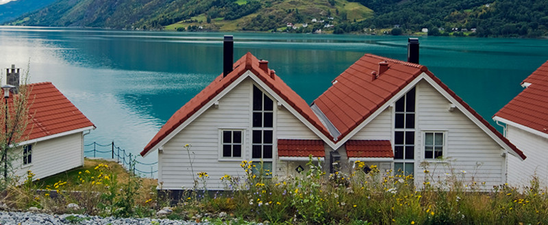 Elektroheizgebläse wärmen in kurzer Zeit Ferienhäuser und Wochenendhütten effektiv auf.