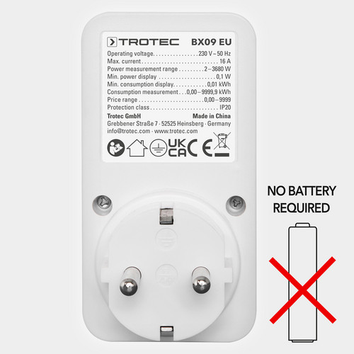 Energiekosten-Messgerät BX09 EU