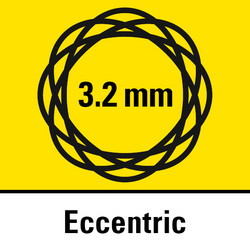 Exzenterbewegung 3.2 mm