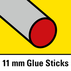 Geeignet für Klebesticks mit einem Durchmesser von 11 mm