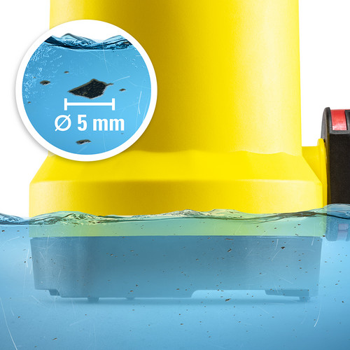 Grandezza delle particelle 5 mm