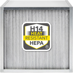 Hitzebeständiger H14-HEPA-Hochleistungsfilter