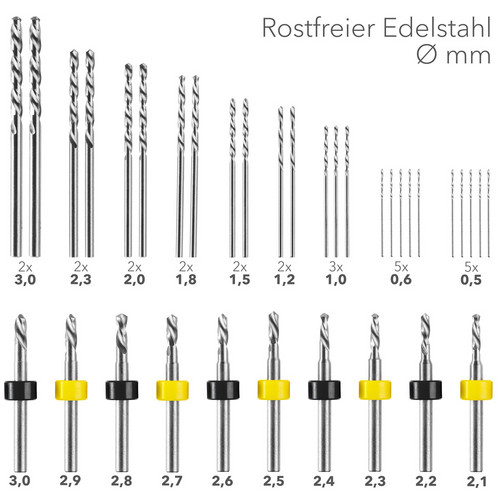 HSS-Präzisionsbohrer & HSS Mikro-Bits