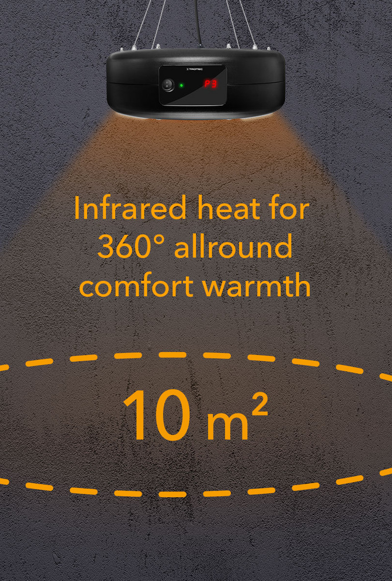 IR 1550 SC – calore a infrarossi