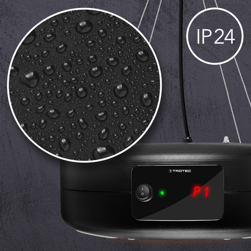 IR 1550 SC: clase de protección IP24