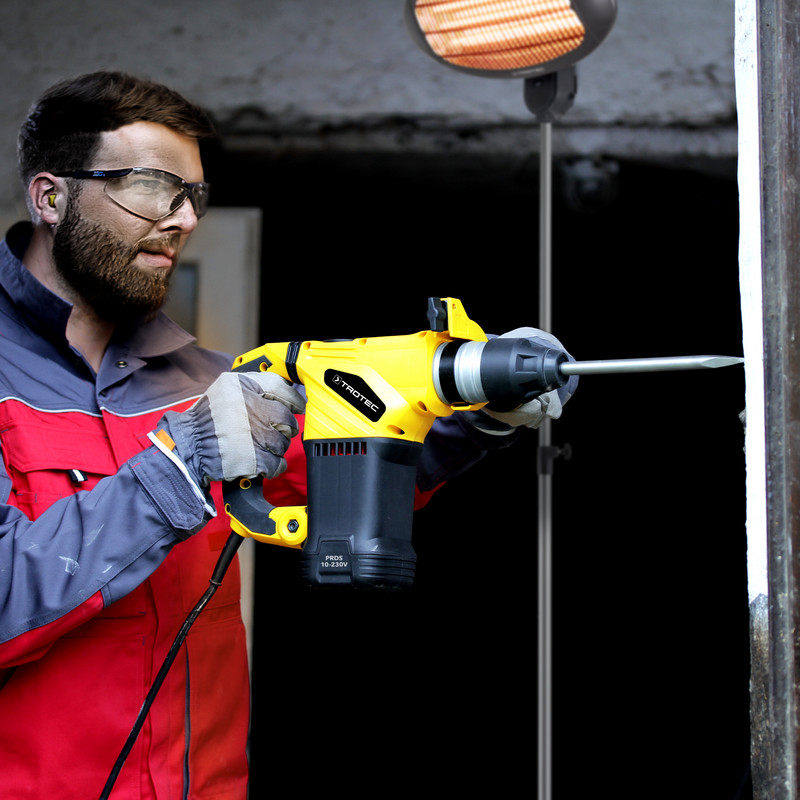 IR 2000 S, application on indoor construction sites