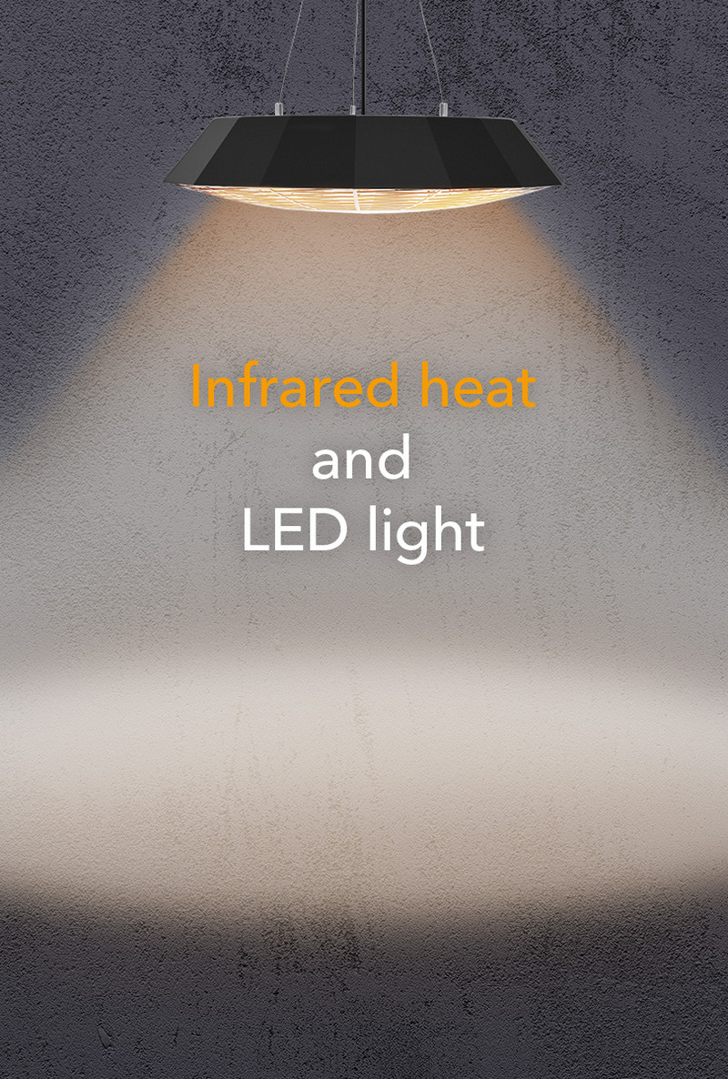 IR 2010 SC - 2.000 W + lámpara led