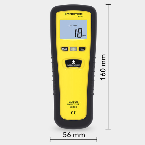 Kohlenmonoxid-Messgerät BG20