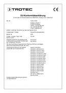 Konformitätserklärung Kondenstrockner DH 160 (DE)