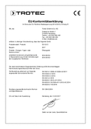 Konformitätserklärung Ölheizgerät IDX 30 D (DE)