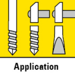 Konzipiert zum Meißeln, Drehbohren und Hammerbohren