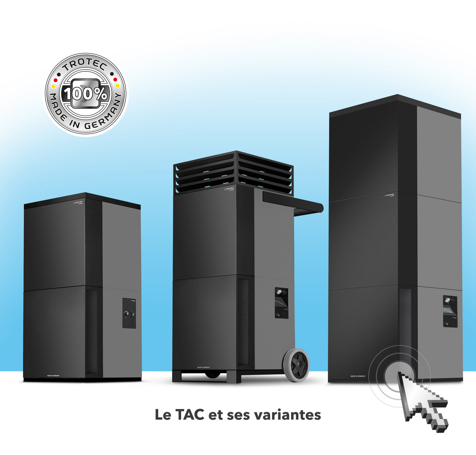 La purification d’air à la pointe du progrès : Les purificateurs d’air hautes performances TAC de Trotec