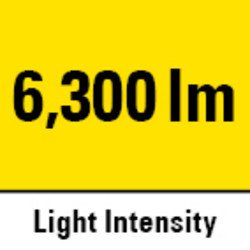 Lichtstarke LED-Arbeitsleuchte mit 120 Hochleistungs-LEDs für extrahelles Licht mit 6.300 lm
