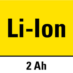 Lithium-Ionen-Akku mit 2 Ah Kapazität 