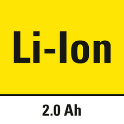 Lithium-Ionen-Akku mit 2 Ah Kapazität