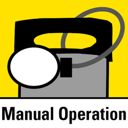 Manual continuous operation