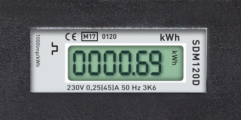 MID-konformer Energieverbrauchszähler