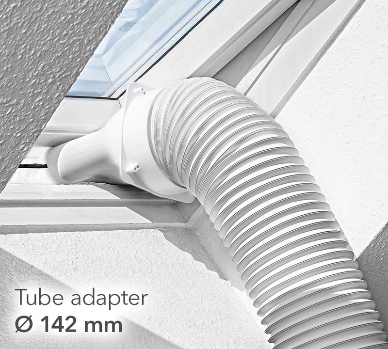 Tragbare Klimaanlage Abluftschlauch Kupplung Fenster Adapter A / c Einheit  Rohranschluss Teile & Zugang