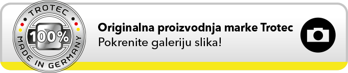 Originalna proizvodnja marke Trotec - Pokrenite galeriju slika!