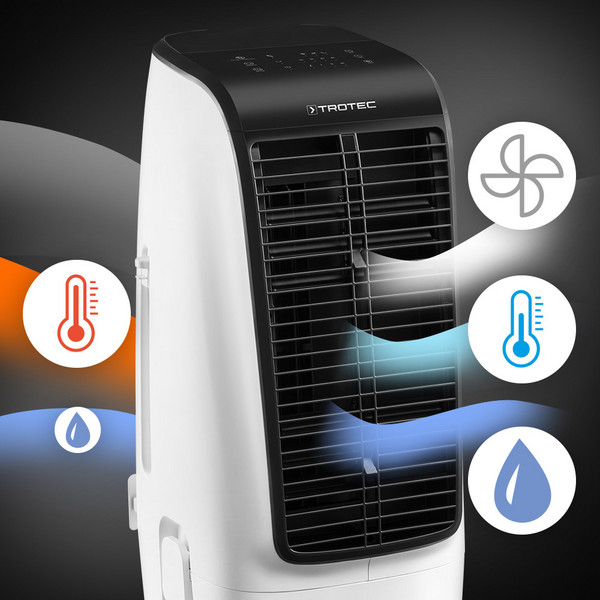 TROTEC Aircooler PAE 51 mobiles Klimagerät Luftkühler Luftbefeuchter Ventilator 