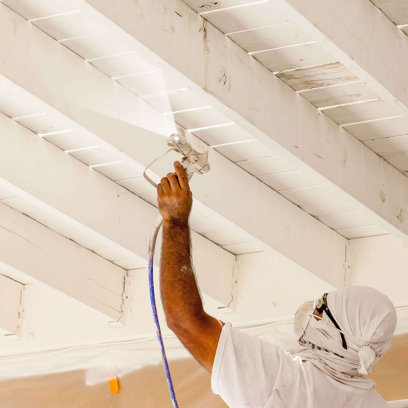 Purification de l’air pendant la peinture « airless »