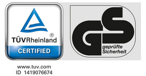 Segurança comprovada, TÜV GS ID 1419063261
