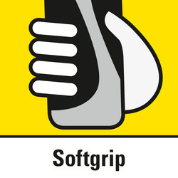 Softgrip für besseren Halt