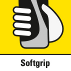 Softgrip für besseren Halt