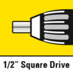 Solide embout carré de ½'' Solide embout carré de ½''