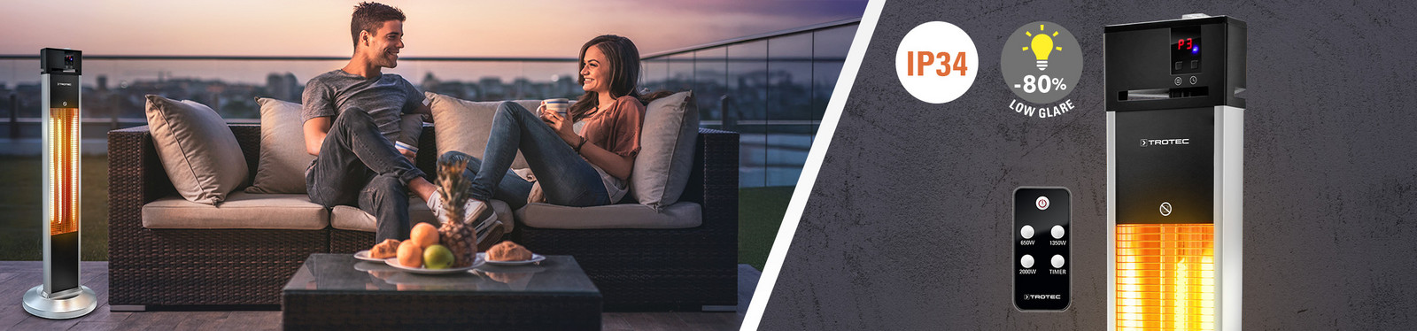 Standheizstrahler IRS 2000 E