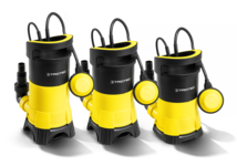 Submerged clear water pumps of the TWP series