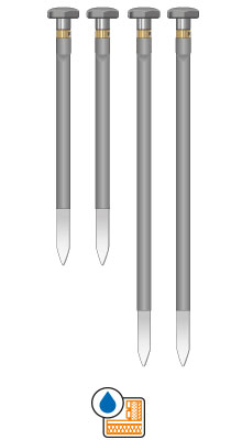 TS 16/200 und TS 16/300 Flachelektroden