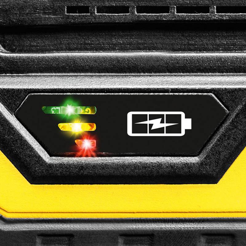 VC 15-20V – 3-stufige Ladeanzeige integriert